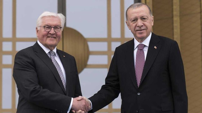 Cumhurbaşkanı Erdoğan ve Almanya Cumhurbaşkanı Frank-Walter Steinmeier zirvesi!